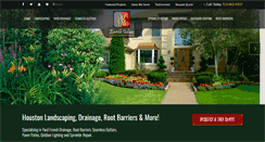 Desktop Screenshot of earthideaslandscaping.com
